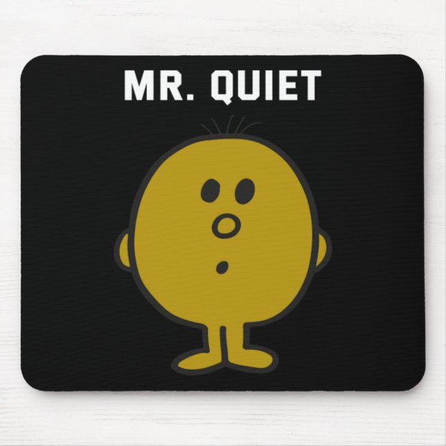 Mr Quiet Design Mouse Pad (Front)
