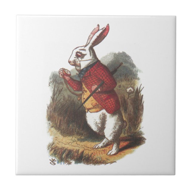 Mr Rabbit! Ceramic Tile (Front)