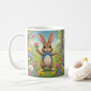Mr. Rabbit Says Good Morning Coffee Mug