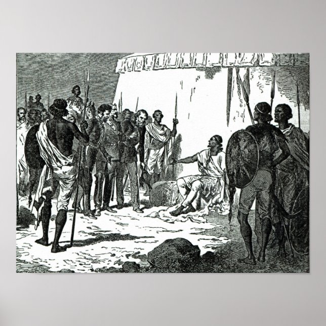 Mr.Rassam's interview with King Theodore Poster (Front)