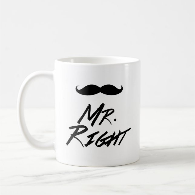Mr. Right Coffee Mug (Left)