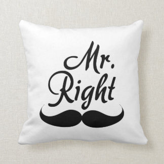 Mr. Right Cushion