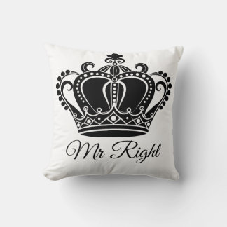 Mr Right cushion