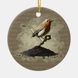 Mr. Robin Finds the Key, ornament