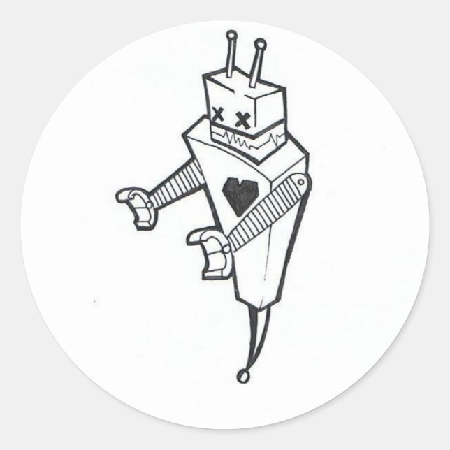 Mr Robotix Sticker (Front)