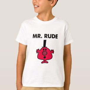 Mr. Rude Red-Faced Anger T-Shirt