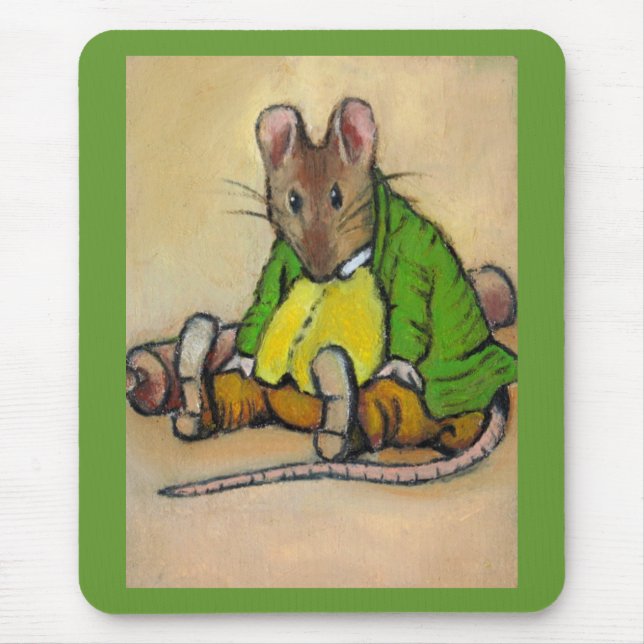 MR. SAMUEL WHISKERS, AFTER BEATRIX POTTER MOUSE PAD (Front)