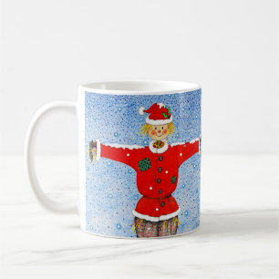 Mr Scarecrow Christmas Mug