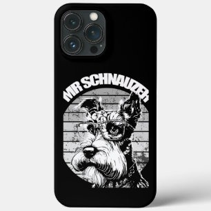 Mr Schnauzer iPhone 13 Pro Max Case
