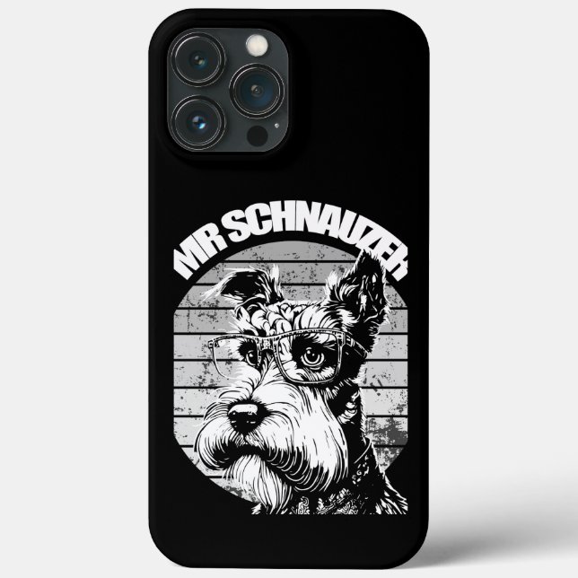 Mr Schnauzer Case-Mate iPhone Case (Back)