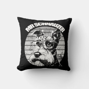 Mr Schnauzer Cushion