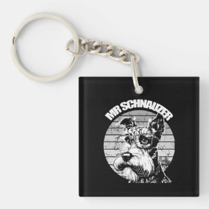 Mr Schnauzer Key Ring