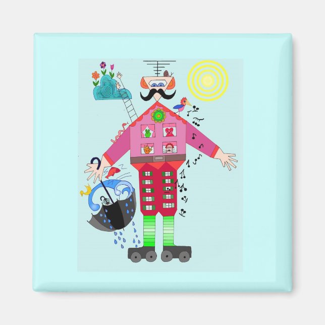 mr Shelter Magnet (Front)