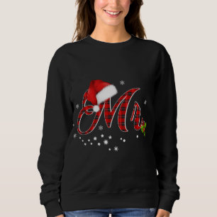 Mr Shirt Red Plaid Santa Hat Matching Couples Paja