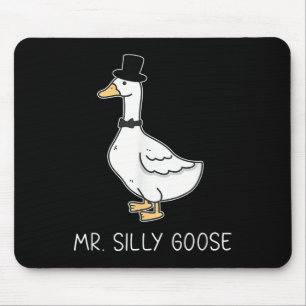 Mr. Silly Goose Couple Matching Wedding Funny Men Mouse Pad
