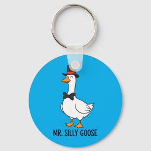Mr Silly Goose Couple Matching Wedding Funny Silly Key Ring
