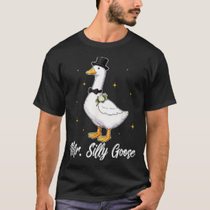Mr Silly Goose Funny Wedding Men Groom Matching T-Shirt