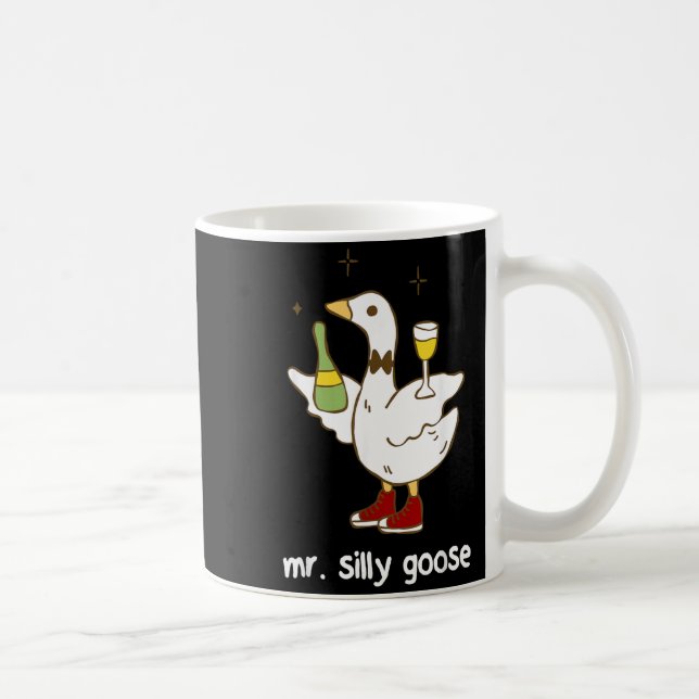 Mr Silly Goose Wedding Bachelor Party Funny Coffee Mug (Right)