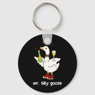 Mr Silly Goose Wedding Bachelor Party Funny Key Ring