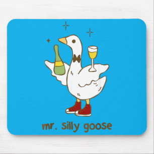 Mr Silly Goose Wedding Bachelor Party Funny Mouse Pad