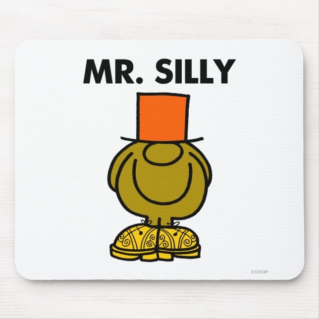 Mr. Silly | Hidden Eyes Mouse Pad (Front)