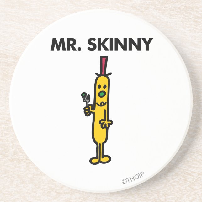 Mr. Skinny | Pea & Fork Coaster (Front)
