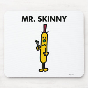 Mr. Skinny   Pea & Fork Mouse Pad