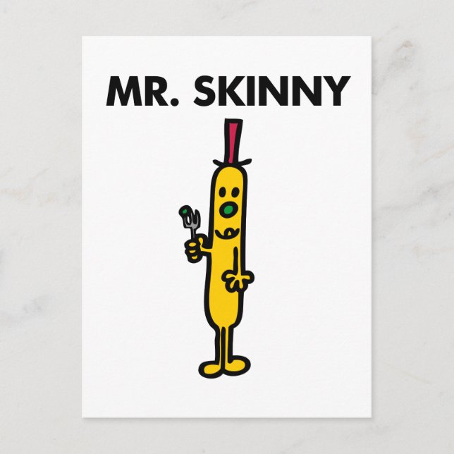 Mr. Skinny | Pea & Fork Postcard (Front)