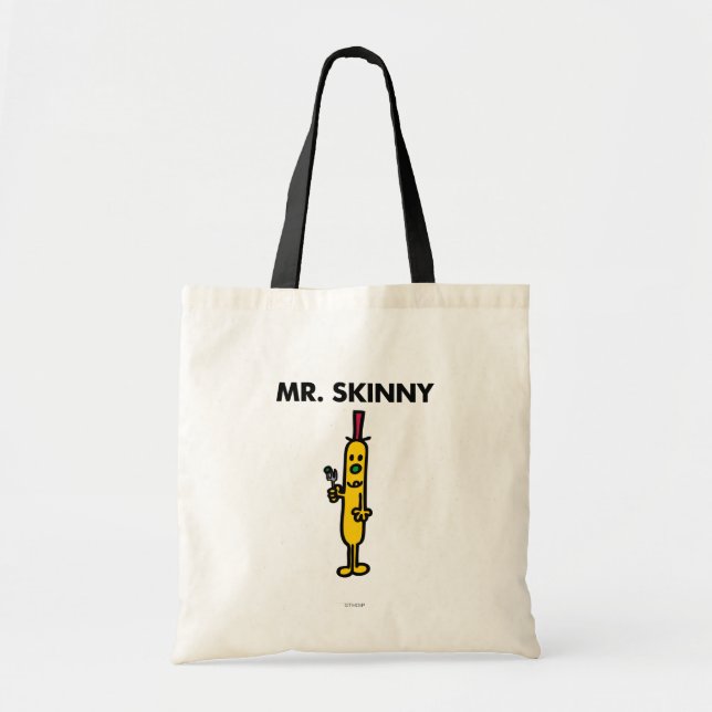 Mr. Skinny | Pea & Fork Tote Bag (Front)