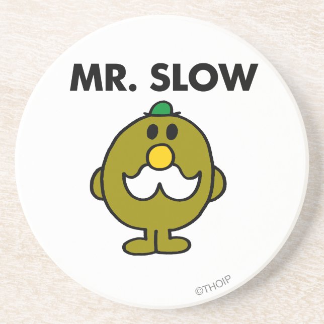 Mr. Slow | Classic Pose Coaster (Front)