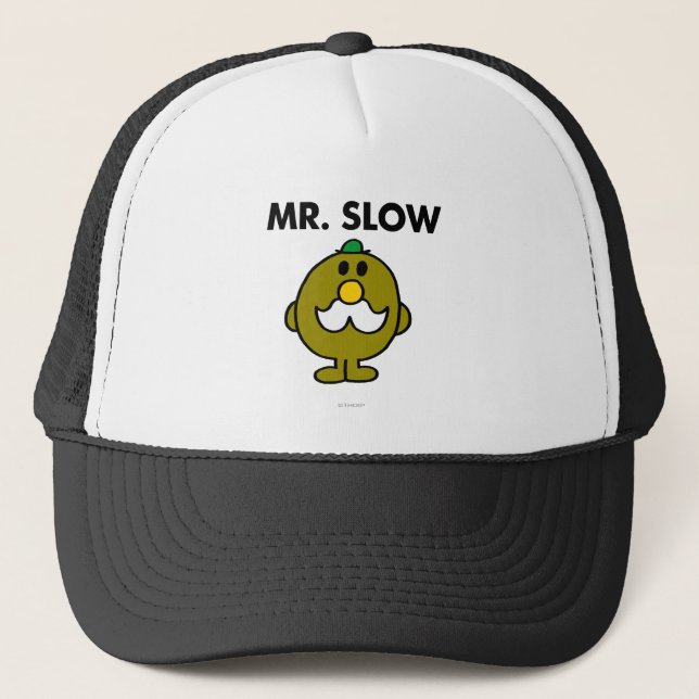 Mr. Slow | Classic Pose Trucker Hat (Front)