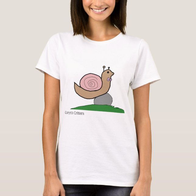 Mr. Snail Tee Shirt (Front)