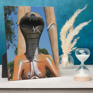 Mr Snake AKA Cobra Head ... Buddhist Hell Plaque