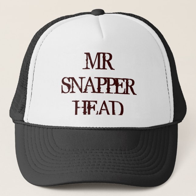 MR SNAPPER HEAD TRUCKER HAT (Front)