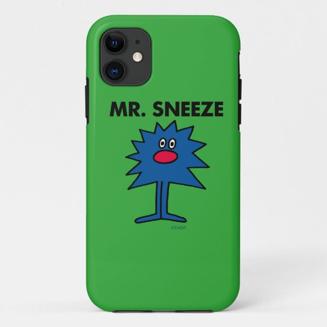 Mr. Sneeze | Jagged-Edged Body Case-Mate iPhone Case (Back)