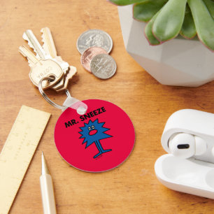 Mr. Sneeze   Jagged-Edged Body Key Ring