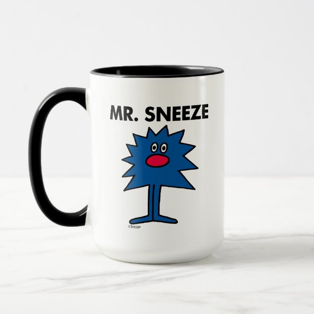 Mr. Sneeze | Jagged-Edged Body Mug (Left)