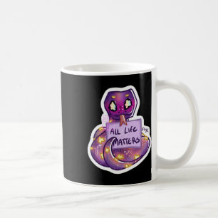 Mr Snek Says All Life S Sticker Coffee Mug