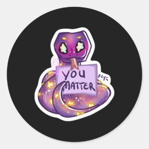 Mr Snek Says You Sticker 