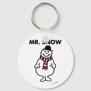 Mr. Snow Classic Pose Key Ring