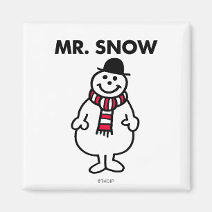 Mr. Snow Classic Pose Magnet