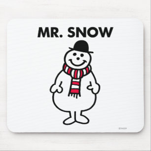 Mr. Snow   Classic Pose Mouse Pad