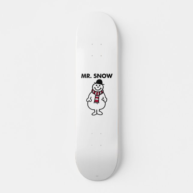 Mr. Snow | Classic Pose Skateboard (Front)