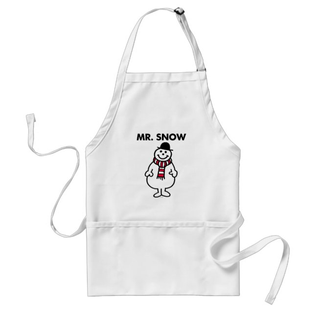Mr. Snow | Classic Pose Standard Apron (Front)
