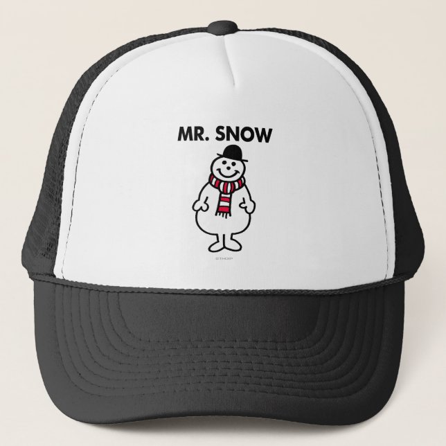 Mr. Snow | Classic Pose Trucker Hat (Front)