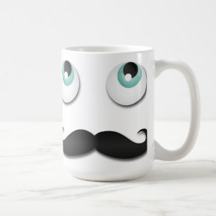 Mr stache coffee mug