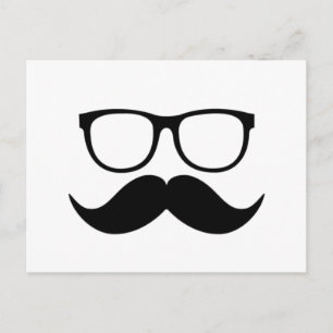 Mr. Stache Postcard