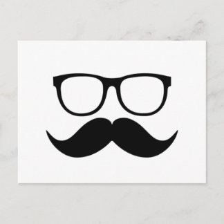 Mr. Stache Postcard