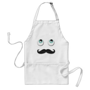 Mr. stache standard apron
