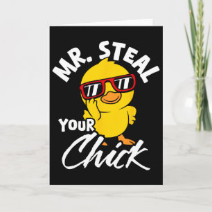 Mr. Steal Your Chick Easter Humour  Card